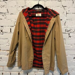 Lacoste Red Plaid Jacket